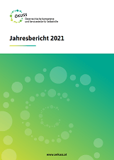 Titelseite vom ÖKUSS-Jahresbericht 2021