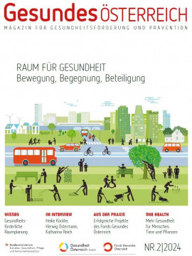 Magazin "Gesundes Österreich" Ausgabe 2/2024 des Fonds Gesundes Österreich