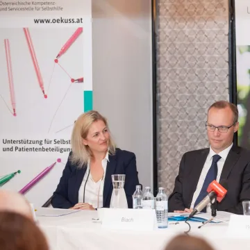 Pressekonferenz_1 Mag.a Gudrun Braunegger-Kallinger, Dr. Alexander Biach, Angelika Widhalm